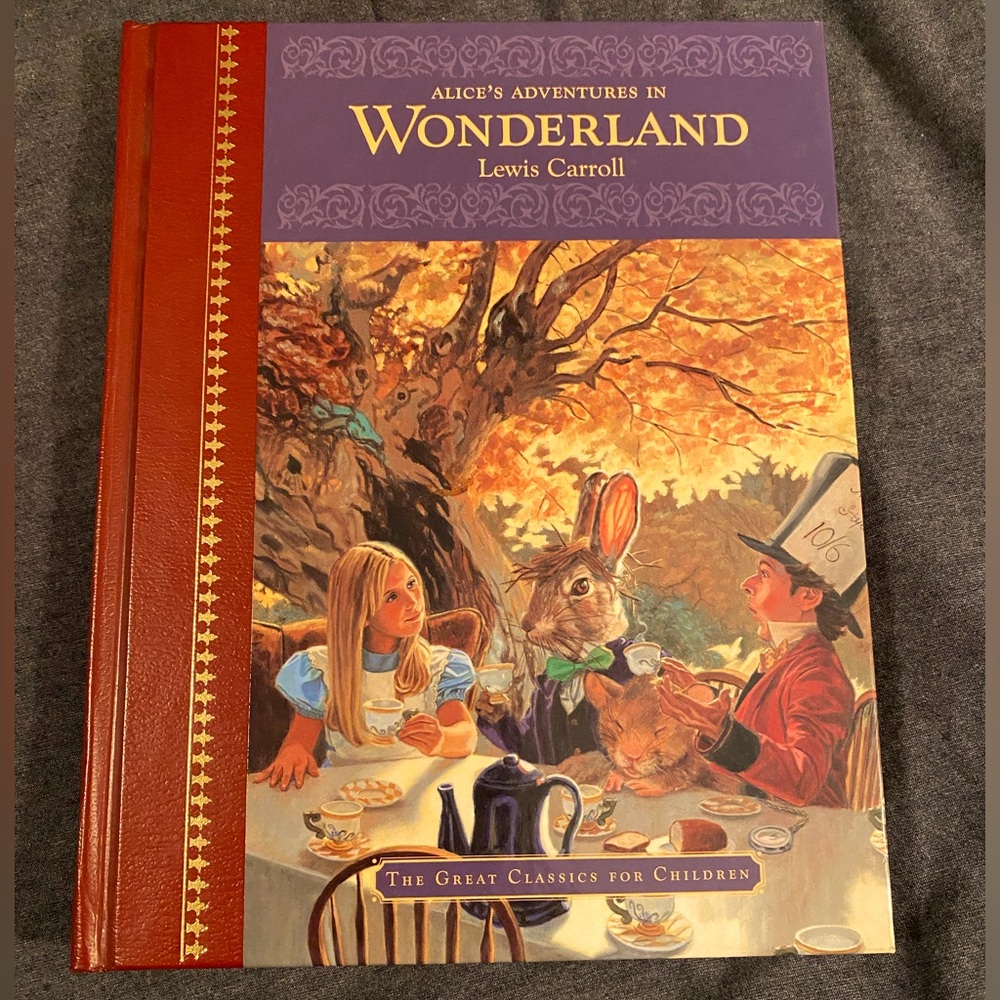 Dalmatian Press Hardcover Alice’s Adventure’s in Wonderland by Lewis Carroll 📖